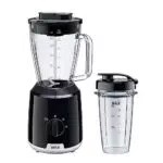 Braun PowerBlend 1 JB1051BK - Frullatore da Tavolo con Bicchiere Smoothie2Go