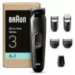 Braun MGK3420 Regolabarba e Tagliacapelli Elettrico 6-in-1 Senza Fili