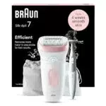 Braun Silk-épil 7 Epilatore Elettrico Donna Wet & Dry con Rifinitore Bikini Styler