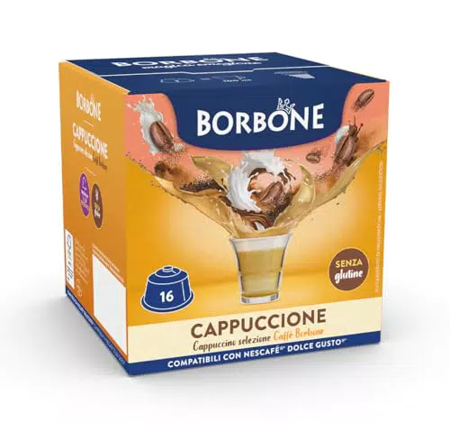 Caffè Borbone Cappuccione - Capsule Compatibili per Macchine Nescafè® Dolce Gusto®