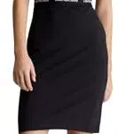 Calvin Klein Jeans Abito Strappy Fit & Flare con Logo per Donna