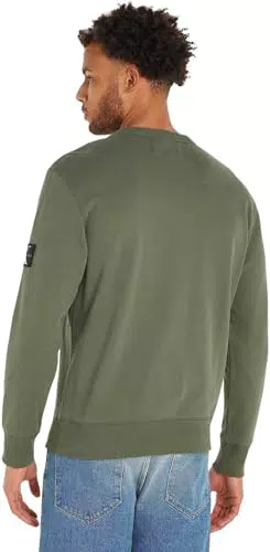 Calvin Klein Jeans Felpa Badge Crew Neck Uomo J30J323426