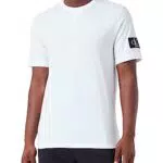 Calvin Klein Jeans Badge Regular Tee - Top in Maglia a Maniche Corte