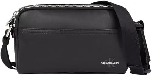Calvin Klein Jeans Monogram Soft Camera Bag - Borsa a tracolla Uomo