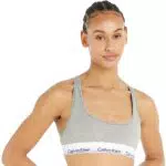 Calvin Klein Reggiseno Bralette Sportivo Unlined per Donna