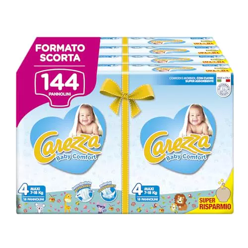 Carezza Pannolini Baby Comfort Maxi - Comfort e Protezione per il Tuo Bambino