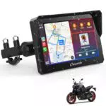 Carpuride W702 Schermata Carplay Senza Fili per Moto, Touchscreen Impermeabile 7