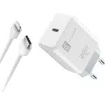 Cellularline Caricabatterie USB-C 20W per iPhone 8 e successivi