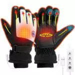 CestMall Guanti Riscaldati USB Touchscreen per Uomini e Donne, 3 Temperature Regolabili