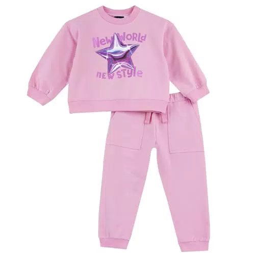Chicco Tuta Completa per Bambine e Ragazze - Felpa e Pantaloni