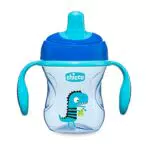 Chicco Training Cup - Bicchiere Antigoccia per Bambini con Beccuccio Ergonomico