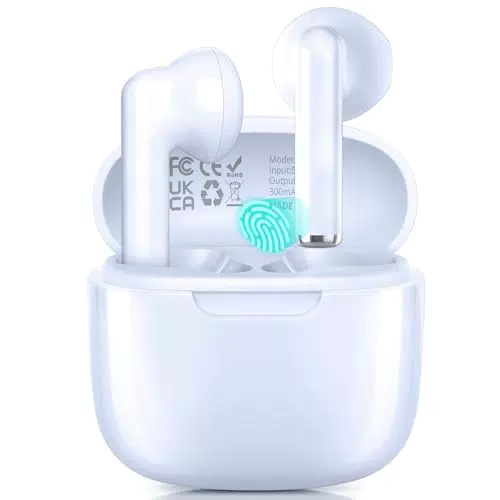 Ciciloud Cuffie Bluetooth 5.3 Wireless con Stereo HiFi e Ricarica Rapida USB-C