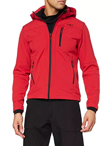 CMP Giacca da uomo con cappuccio e zip modello Ferrari
