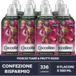 Coccolino Ammorbidente Concentrato Fiori di Tiarè e Frutti Rossi