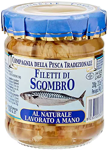 Compagnia della Pesca Tradizionale - Filetti di Sgombro Bio al Naturale