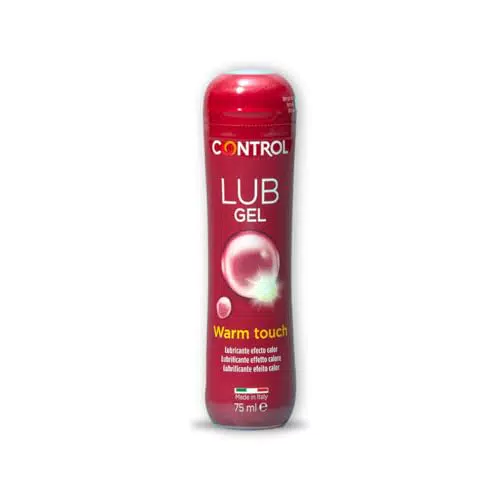 Control Lub Gel Lubrificante A Base D'Acqua Effetto Caldo - 75 ml
