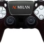 AC Milan Controller Skin per PlayStation 5: Guscio in Silicone e Sticker Personalizzabile
