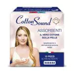 Cotton Sound Assorbenti Notte in Cotone Ipoallergenici e Super Assorbenti