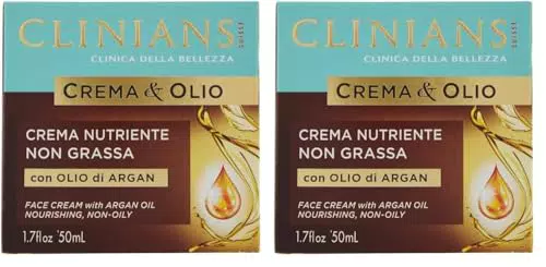 Argan Crema e Olio Antirughe - Trattamento Idratante 50 ml