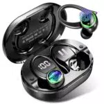 Cuffie Bluetooth 5.4 Sport con Cancellazione Rumore e Display LED Impermeabili