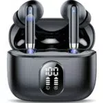 Cuffie Bluetooth 5.4 con Cancellazione Rumore e HiFi Stereo, Impermeabili IP7