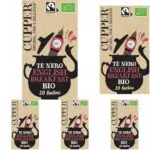 CUPPER Tè Nero English Breakfast Biologico Fairtrade - Filtri Biodegradabili