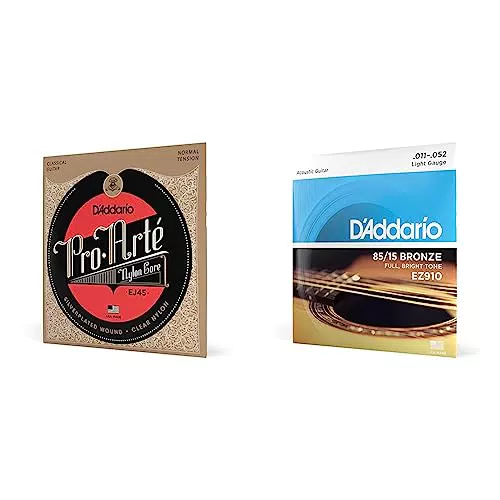 D'Addario EJ45 Corde per Chitarra Classica in Nylon a Tensione Normale