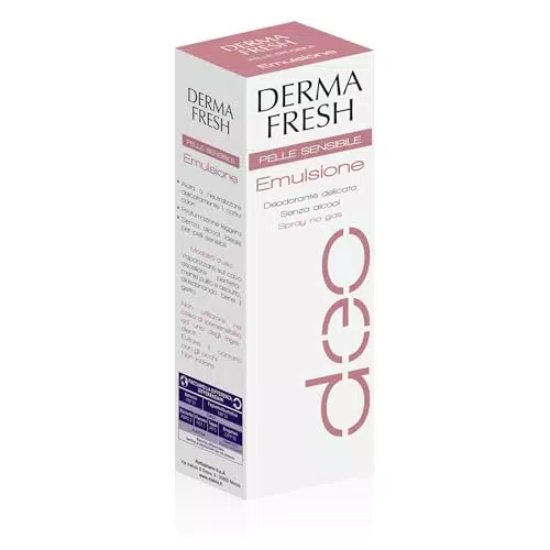 Dermafresh Emulsione Spray Deodorante Delicato per Pelle Sensibile