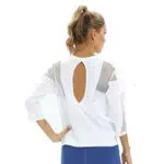 Dmwhsy Camicia Sportiva da Donna in Rete per Allenamento e Yoga