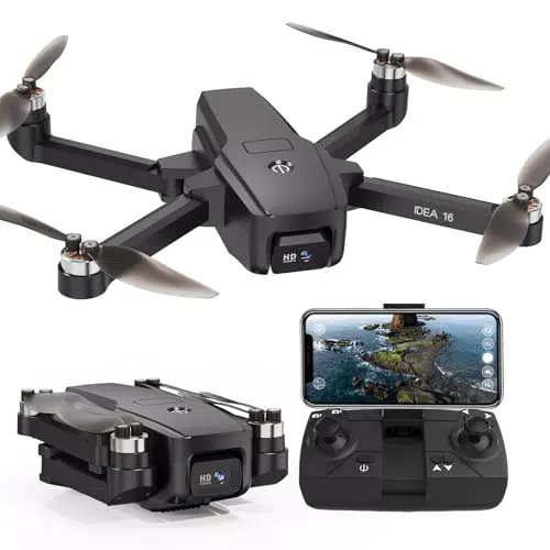 DJI Drone con Telecamera 4K, WiFi 5G, Motore Brushless, Resistente al Vento