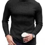 Ekouaer Maglia Termica Uomo Dolcevita Manica Lunga Leggera Sottogiacca