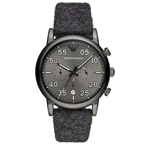 Emporio Armani Orologio Analogico Quarzo Uomo Cinturino in Tessuto AR11154