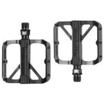 ENJOHOS Pedali Bici Leggeri Doppi CNC in Alluminio Antiscivolo per MTB e BMX