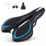 ENJOHOS Sella MTB in Gel Impermeabile Antiprostata per Bici da Corsa e Mountain Bike