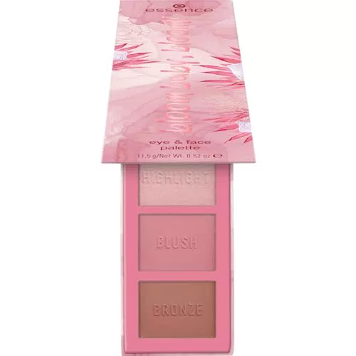 Essence Bloom! Eye & Face Palette - Ombretti Vegani e Senza Microplastica