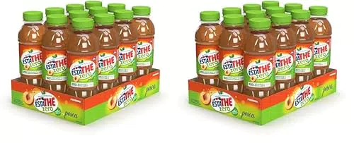 Estathé Zero Pesca - Bevanda Analcolica Senza Zucchero con Infuso di Tè
