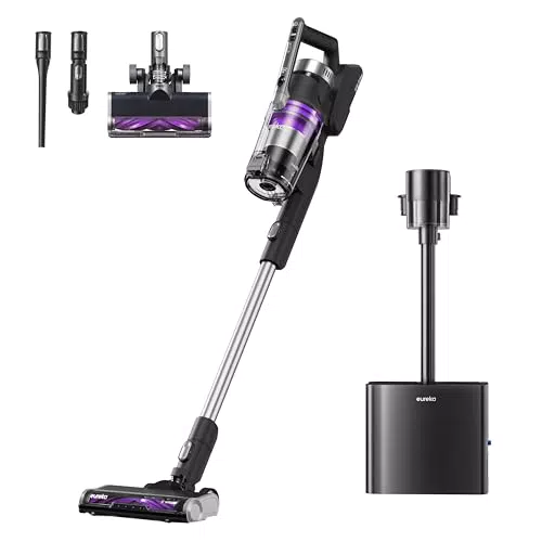 Eureka Stylus Elite Aspirapolvere Senza Fili con Svuotamento Automatico 24000Pa