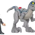 Fisher-Price Imaginext Jurassic World Dominion Set Giocattolo Dinosauri HKG15