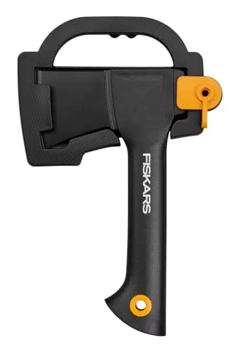 Fiskars Ascia da Campeggio Solid con Fodero e Rivestimento Antiaderente