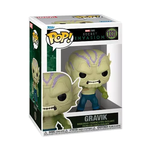 Funko POP! Marvel Gravik - Figura da collezione per fan e appassionati