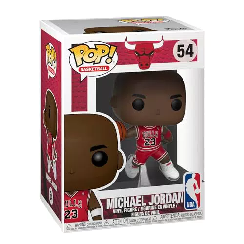 Funko Pop Michael Jordan NBA Bulls - Figura da Collezione per Fans e Regali