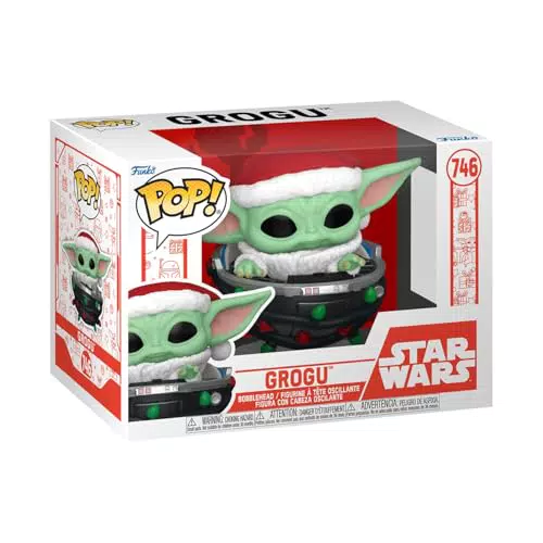 Funko Pop! The Mandalorian - Figura Grogu (Baby Yoda) da Collezione