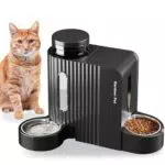 Gardner Pet Distributore Automatico Cibo e Acqua per Gatti con Ciotola Inox