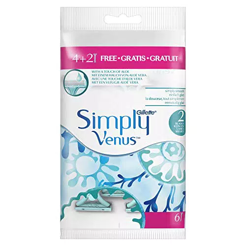 Gillette Simply Venus 2 - Rasoi Usa e Getta per una Rasatura Perfetta