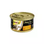GimCat ShinyCat Gelatina Tonno e Pollo - Cibo Umido Ricco di Proteine per Gatti