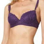 Goldenpoint Reggiseno Imbottito Afrodite in Pizzo con Ferretto e Spalline Regolabili