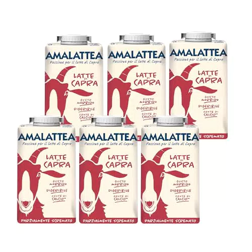 Granarolo Latte di Capra Amalattea, Latte Parzialmente Scremato UHT 500 ml