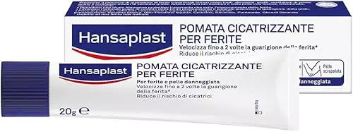Hansaplast Pomata Cicatrizzante per Ferite e Pelle Danneggiata