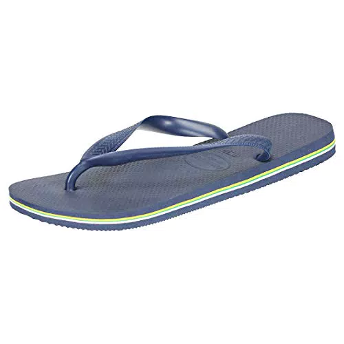 Havaianas Infradito Iconiche Unisex con Suola Antiscivolo e Bandiera del Brasile