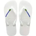 Havaianas Infradito Iconiche Unisex con Suola Antiscivolo e Bandiera del Brasile